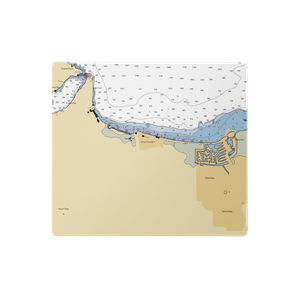 Camp Richardson Marina (South Lake Tahoe, CA) NOAA Chart  Gaming Mouse Pad