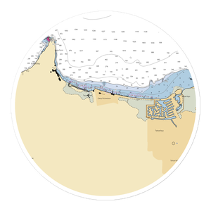 Camp Richardson Marina (South Lake Tahoe, CA) NOAA Chart Sticker