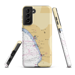 Catalina Yacht Anchorage (Los Angeles, CA) NOAA Chart Samsung Phone Case