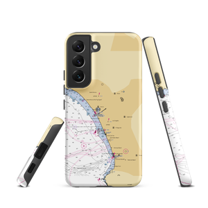 Santa Monica Yacht Club Marina (Los Angeles, CA) NOAA Chart Samsung Phone Case