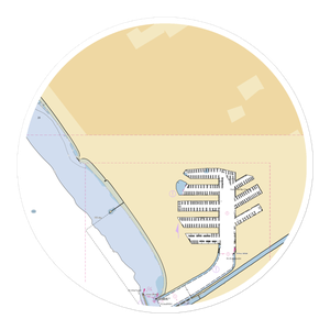 Fantasea Yacht Club (Los Angeles, CA) NOAA Chart Sticker