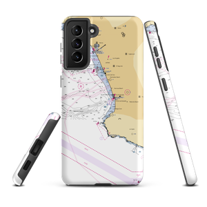 Redondo Beach Yacht Club (Torrance, CA) NOAA Chart Samsung Phone Case