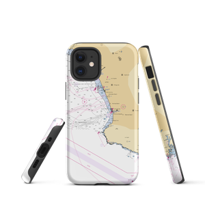 King Harbor Yacht Club (Torrance, CA) NOAA Chart  Tough iPhone Case