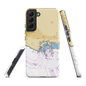 Leeward Bay Marina (Wilmington, CA) NOAA Chart Samsung Phone Case