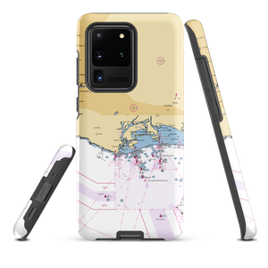 Holiday Harbor Wilmington Marina (Wilmington, CA) NOAA Chart Samsung Phone Case