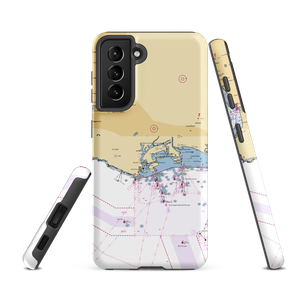 California Yacht Marina - Wilmington Marina (Wilmington, CA) NOAA Chart Samsung Phone Case