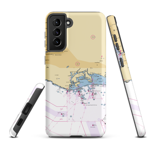 Cerritos Yacht Anchorage (San Pedro, CA) NOAA Chart Samsung Phone Case