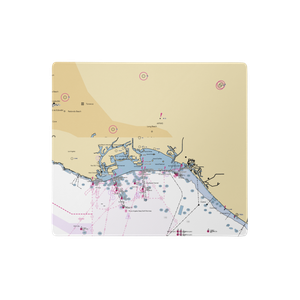 Shoreline Fuel Dock (Long Beach, CA) NOAA Chart  Gaming Mouse Pad