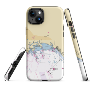 Shoreline Yacht Club (Long Beach, CA) NOAA Chart  Tough iPhone Case