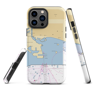 Long Beach Shoreline Marina (Long Beach, CA) NOAA Chart  Tough iPhone Case