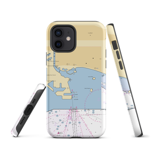 Long Beach Shoreline Marina (Long Beach, CA) NOAA Chart  Tough iPhone Case