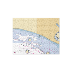 Belmont Mooring Company (Long Beach, CA) NOAA Chart Jigsaw Puzzle