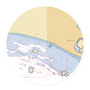 Belmont Mooring Company (Long Beach, CA) NOAA Chart Sticker