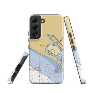 Little Ships Fleet Yacht Club (Long Beach, CA) NOAA Chart Samsung Phone Case