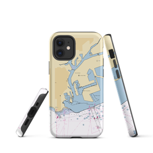 Euro Sail Charters (San Pedro, CA) NOAA Chart  Tough iPhone Case