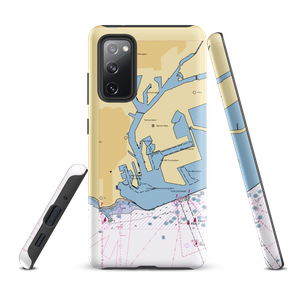 Al Larson Boat Shop & Marina (San Pedro, CA) NOAA Chart Samsung Phone Case