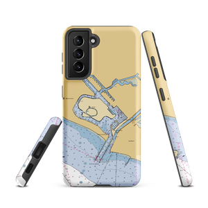 Marina Shipyard (Long Beach, CA) NOAA Chart Samsung Phone Case