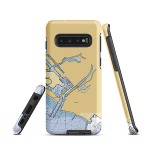 Seal Beach Yacht Club (Long Beach, CA) NOAA Chart Samsung Phone Case