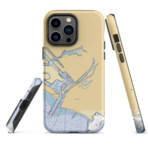 Seal Beach Yacht Club (Long Beach, CA) NOAA Chart  Tough iPhone Case