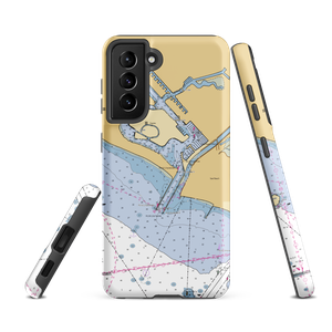 Alamitos Bay-Long Beach Marina (Long Beach, CA) NOAA Chart Samsung Phone Case