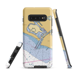 Alamitos Bay-Long Beach Marina (Long Beach, CA) NOAA Chart Samsung Phone Case