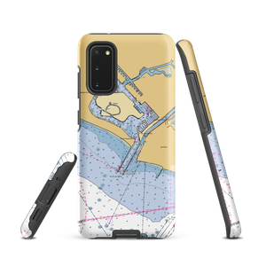 Alamitos Bay Yacht Club (Long Beach, CA) NOAA Chart Samsung Phone Case