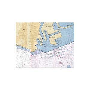 Cabrillo Way Marina (San Pedro, CA) NOAA Chart Jigsaw Puzzle