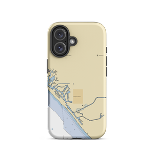 SeaGate Yacht Club (Long Beach, CA) NOAA Chart  Tough iPhone Case