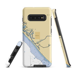 Huntington Harbour Marina (Long Beach, CA) NOAA Chart Samsung Phone Case