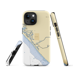 Huntington Harbour Marina (Long Beach, CA) NOAA Chart  Tough iPhone Case