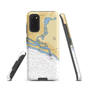 Newport Harbor Patrol Guest Dock (Newport Beach, CA) NOAA Chart Samsung Phone Case