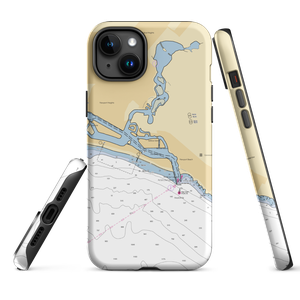 Newport Harbor Patrol Guest Dock (Newport Beach, CA) NOAA Chart  Tough iPhone Case