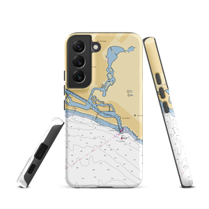 Balboa Yacht Basin (Newport Beach, CA) NOAA Chart Samsung Phone Case