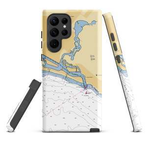 Balboa Yacht Basin (Newport Beach, CA) NOAA Chart Samsung Phone Case