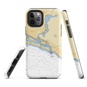 Balboa Yacht Basin (Newport Beach, CA) NOAA Chart  Tough iPhone Case