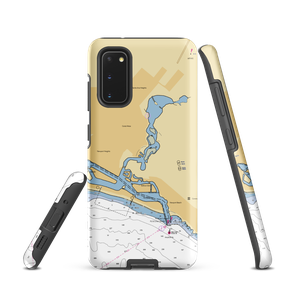 Balboa Marina (Newport Beach, CA) NOAA Chart Samsung Phone Case