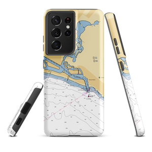 Newport Landing Fuel Dock (Newport Beach, CA) NOAA Chart Samsung Phone Case