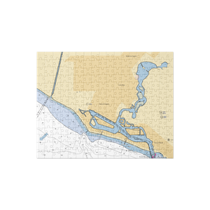 Swales Anchorage (Newport Beach, CA) NOAA Chart Jigsaw Puzzle