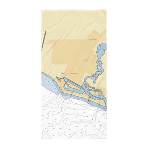 Swales Anchorage (Newport Beach, CA) NOAA Chart Towel