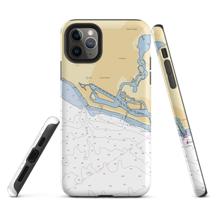 Bayshore Marina (Newport Beach, CA) NOAA Chart  Tough iPhone Case