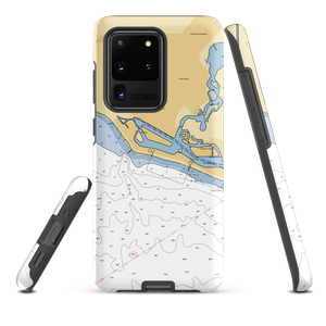 Newport Harbor Yacht Club (Newport Beach, CA) NOAA Chart Samsung Phone Case