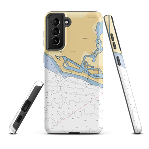 Lido Isle Yacht Club (Newport Beach, CA) NOAA Chart Samsung Phone Case