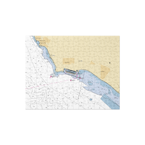 Dana Point Yacht Club (Dana Point, CA) NOAA Chart Jigsaw Puzzle