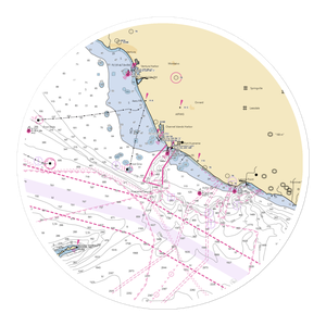 Channel Islands Harbor Master (Port Hueneme Cbc Base, CA) NOAA Chart Sticker