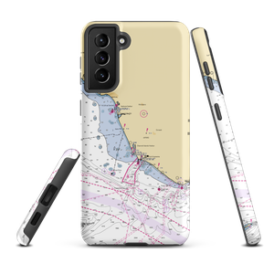 Channel Islands Landing (Port Hueneme Cbc Base, CA) NOAA Chart Samsung Phone Case