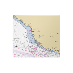 Channel Islands Landing (Port Hueneme Cbc Base, CA) NOAA Chart  Gaming Mouse Pad