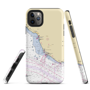 Bahia Marina (Port Hueneme Cbc Base, CA) NOAA Chart  Tough iPhone Case