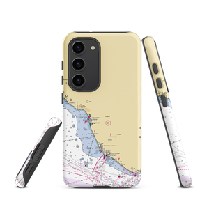 Ventura Harbor Boatyard (Ventura, CA) NOAA Chart Samsung Phone Case