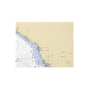 Ventura Harbor Boatyard (Ventura, CA) NOAA Chart Jigsaw Puzzle