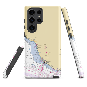 Pierpont Bay Yacht Club (Ventura, CA) NOAA Chart Samsung Phone Case